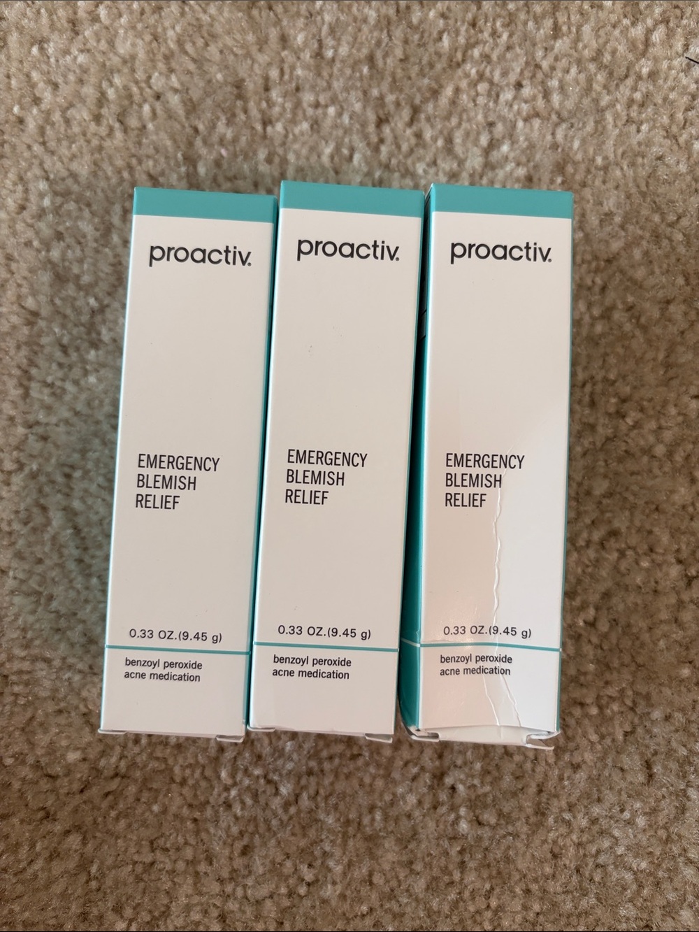 Proactiv Emergency Blemish Relief - 3pack NWT